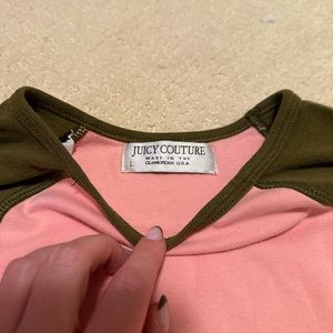 Vintage 1998 Juicy Couture baseball shirt size L